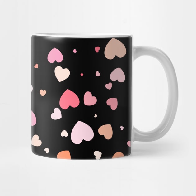 Million Hearts - All Over Print Hearts by MADesigns